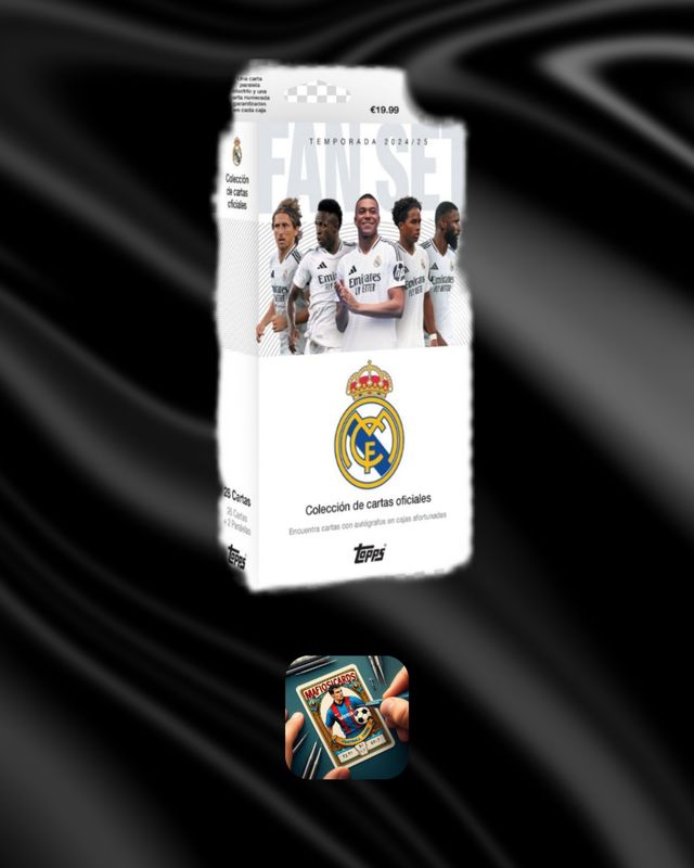 2024-25 Topps Soccer  REAL DE MADRID  Fan Set