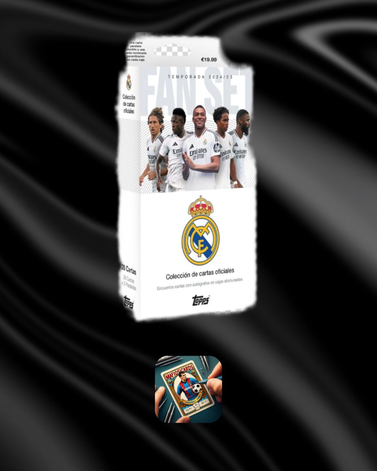 2024-25 Topps Soccer  REAL DE MADRID  Fan Set