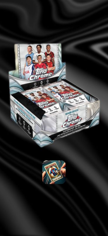 Topps chrome uefa   Club compétitions  jumbo box??