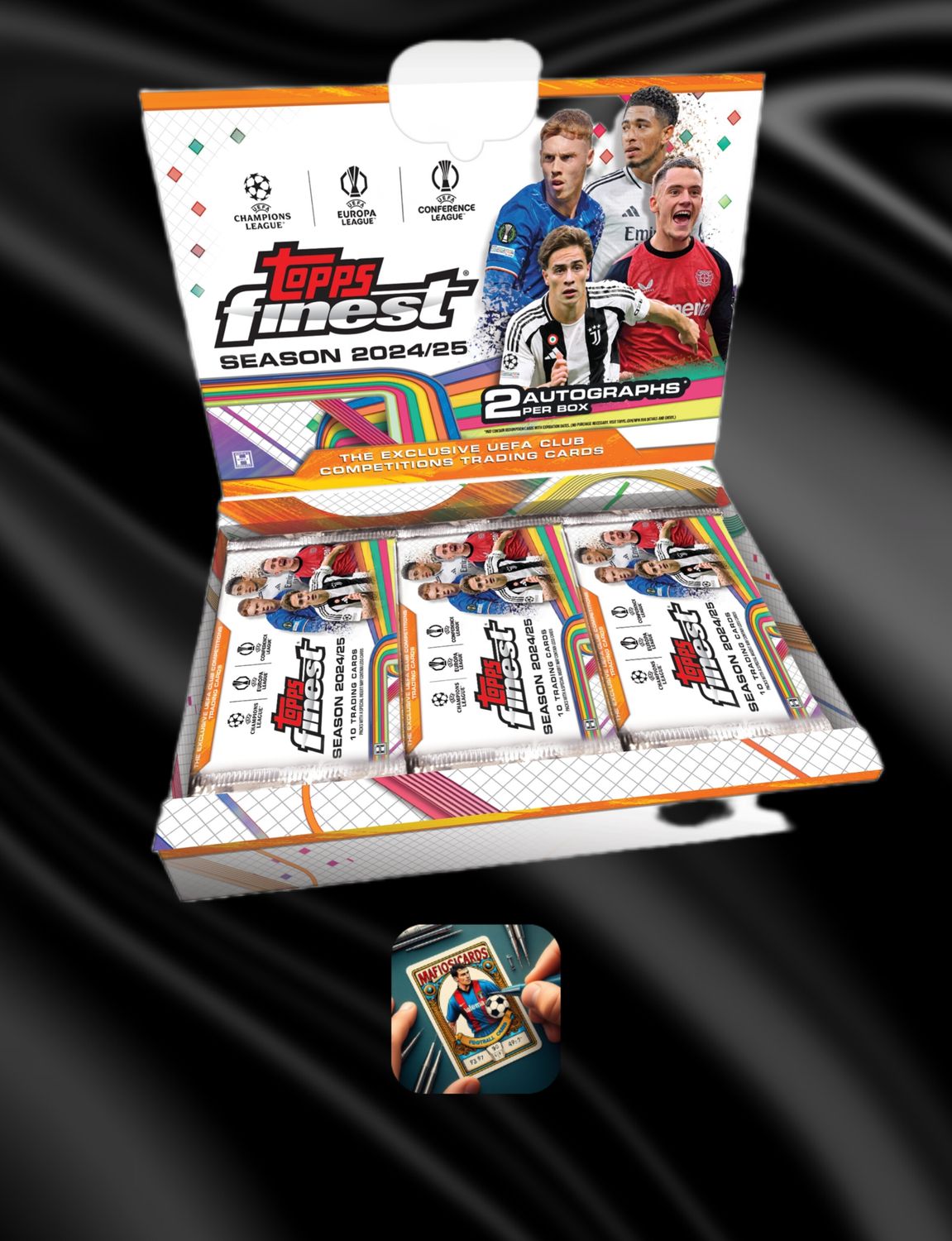 Topps finest soccer 2024/25. hobby box