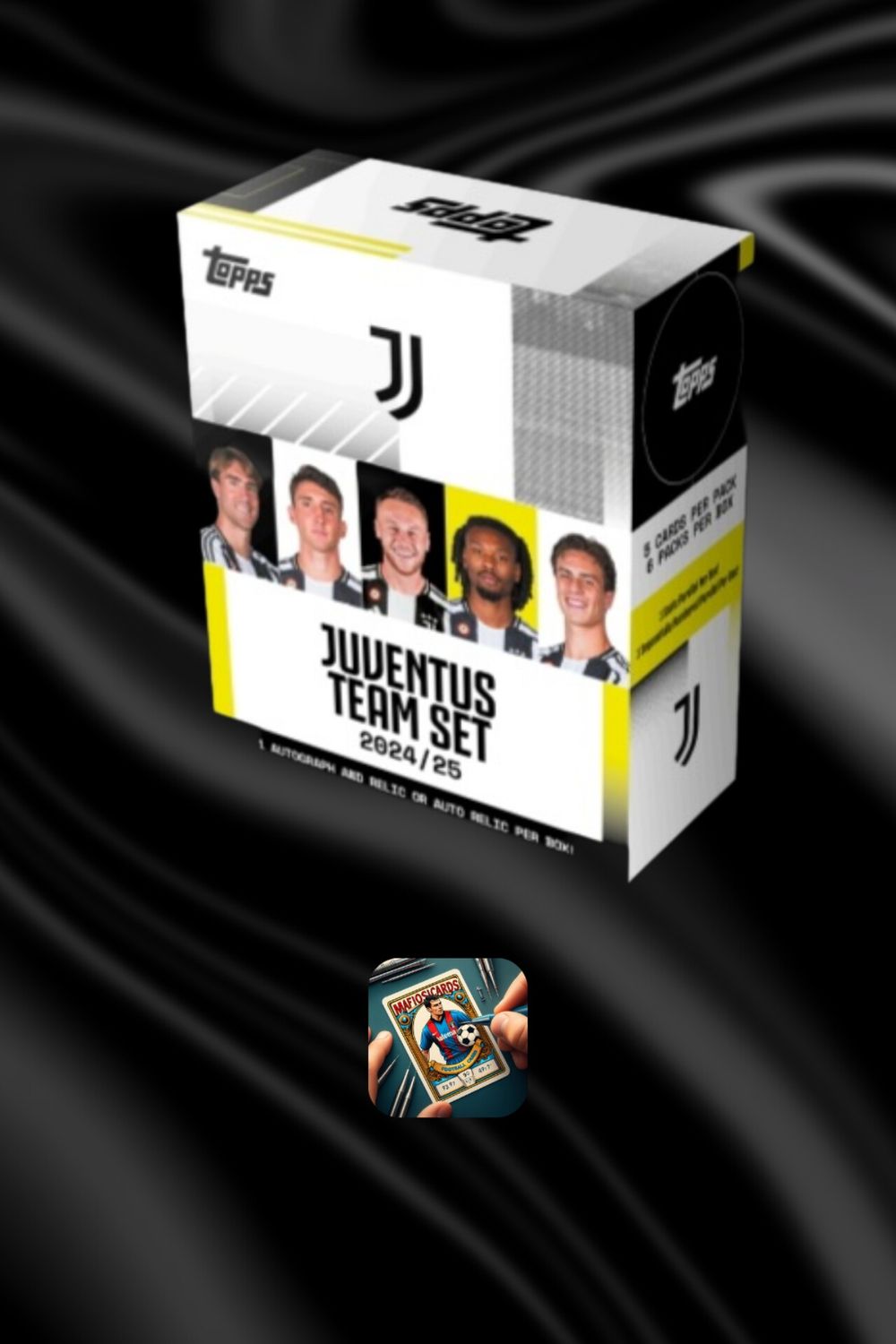 Topps team set juventus 2024/25 box