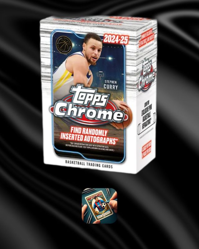 Topps chrome basketball 2024/25 nba blaster