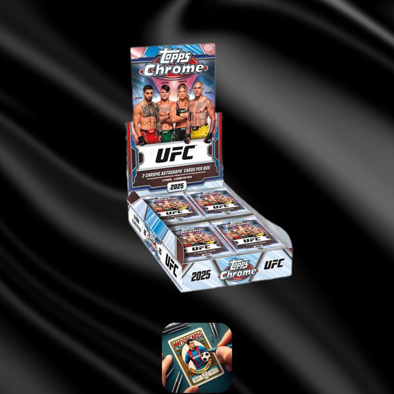 Topps chrome UFC hobby box 2025
