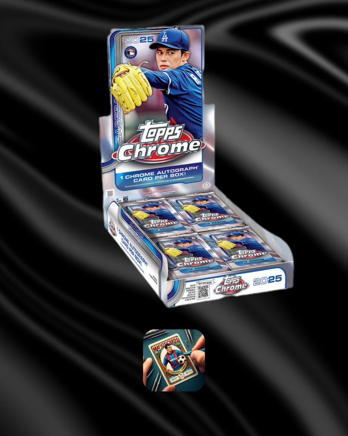 2025 Topps Chrome Baseball Hobby Box?pré-commande ?
