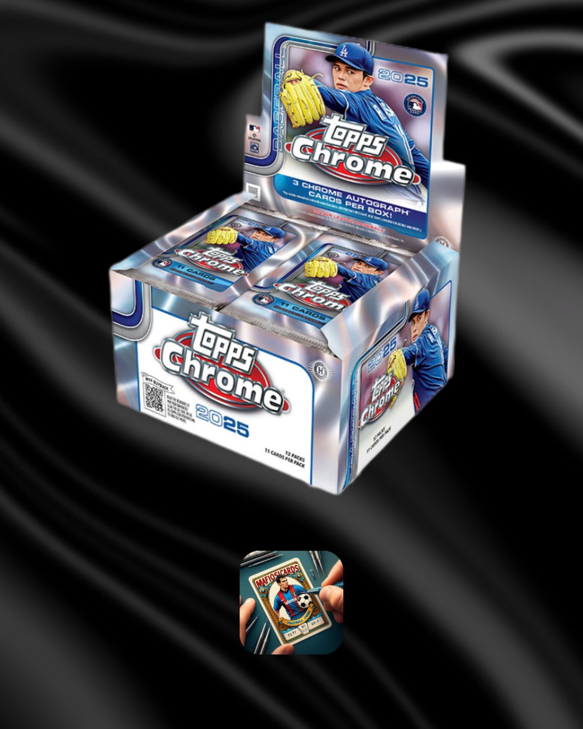 2025 Topps Chrome Baseball Hobby Jumbo Box?pre commande ?