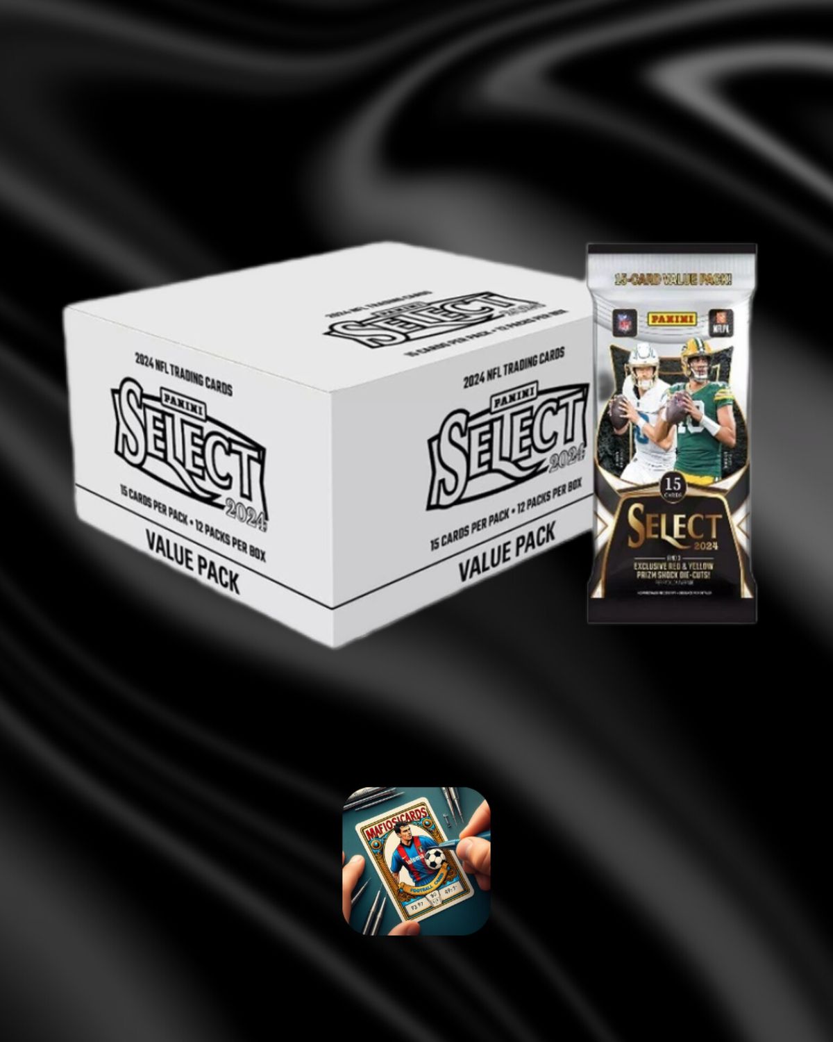 2024 Panini Select Football Cards Fat Pack Box
