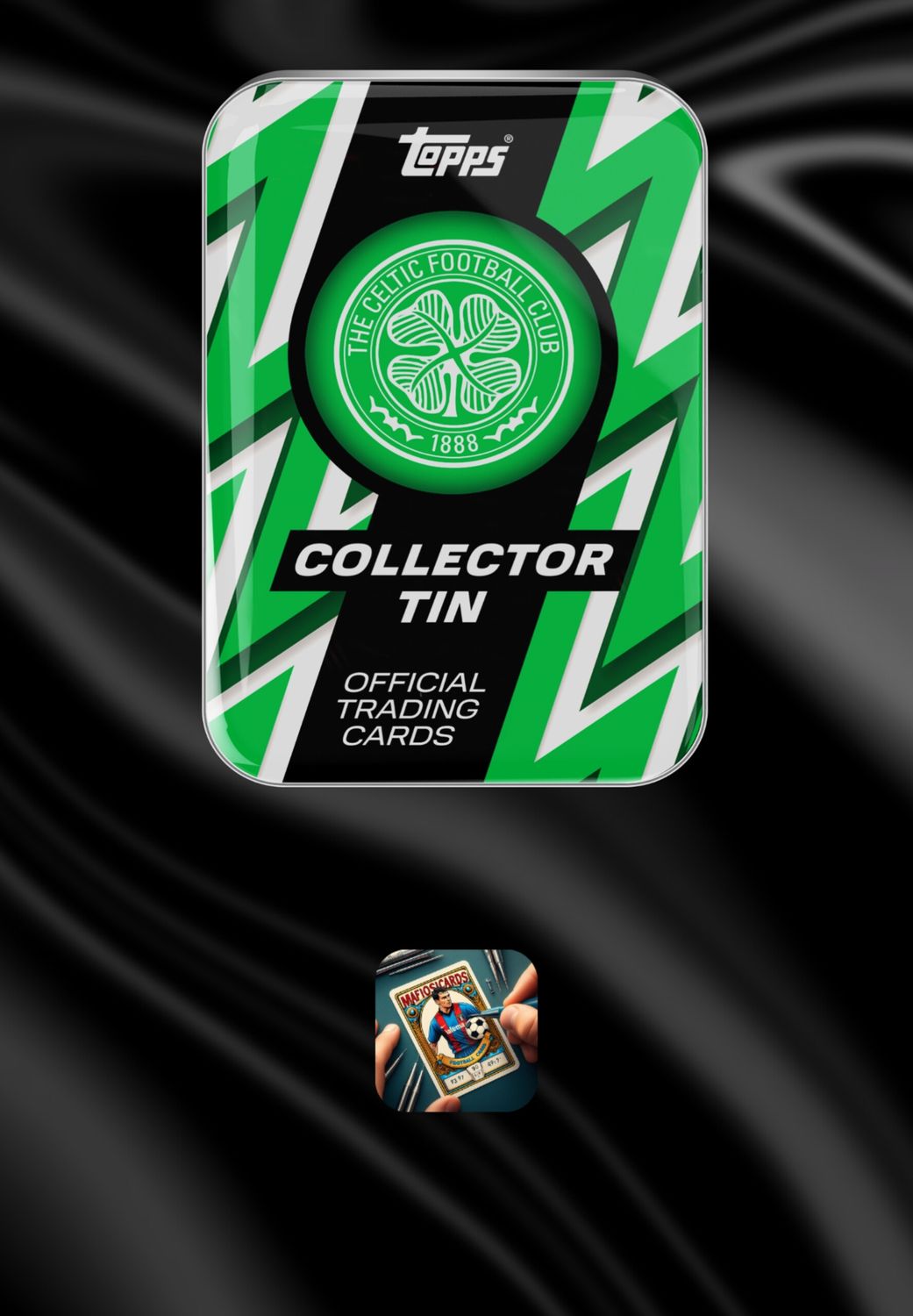 Topps collector tin's celtic 2025