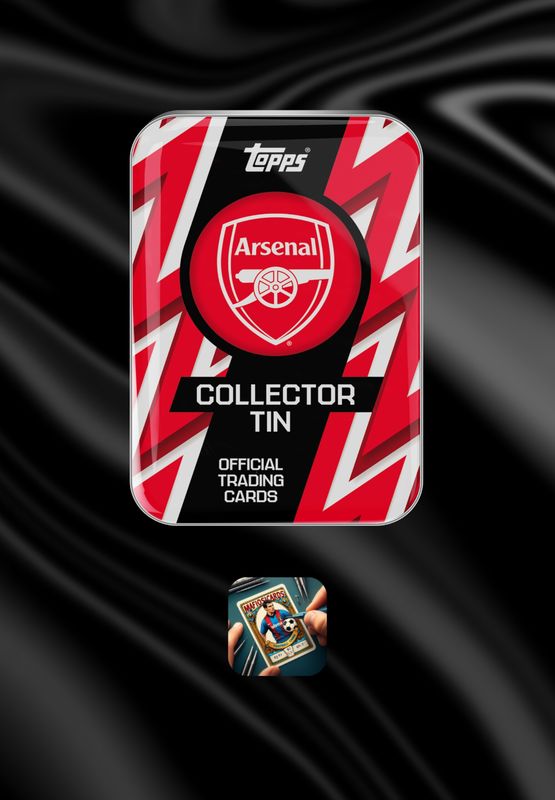 Topps collector tin's arsenal 2025