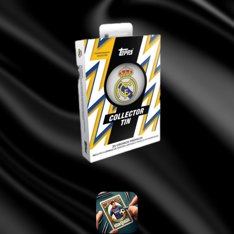 * PRE-COMMANDE * Topps collector tin's real de madrid 2025