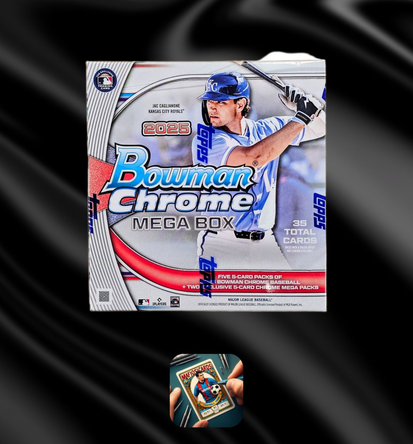 Topps chrome bowman baseball 2025 MEGABOX 