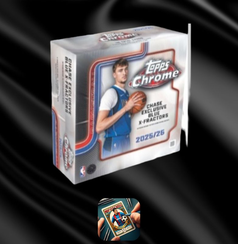 Pré-commande TOPPS CHROME NBA 2025-26 megabox