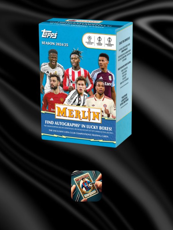 Pré-commande Topps Merlin UCC soccer  2025-26 BLASTER 