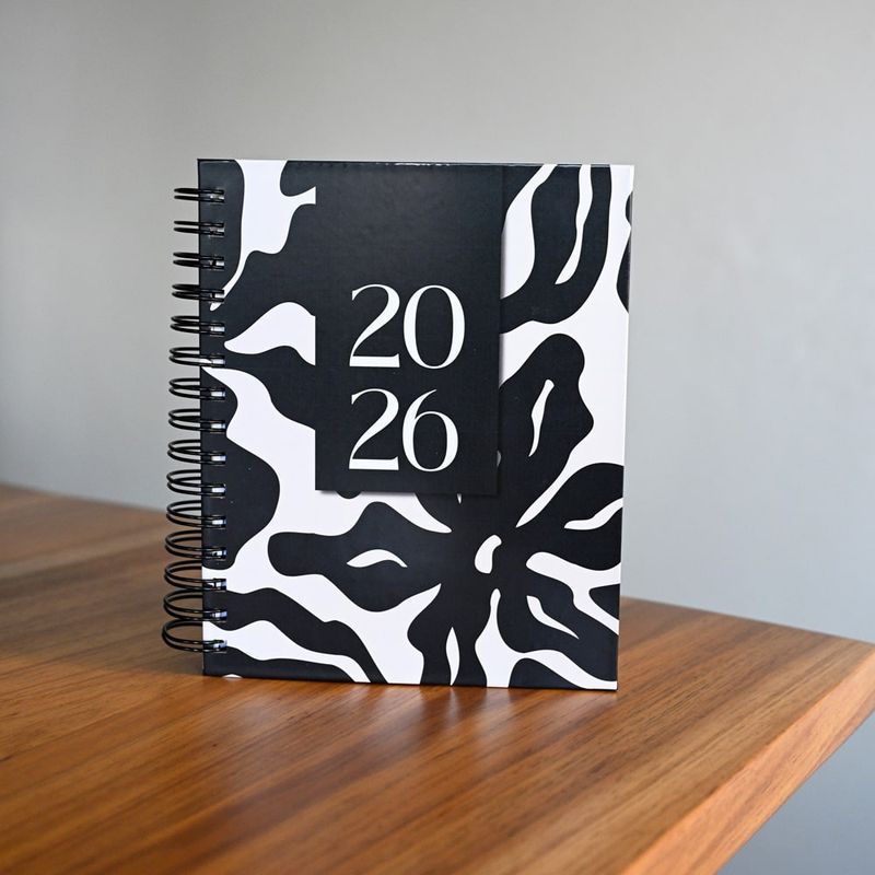 Bloom Noir 2026 Planner