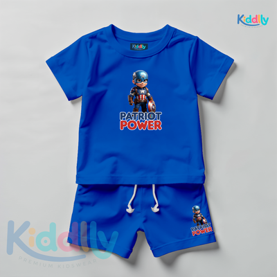 ​Graphic Tee &amp; Shorts Set - Theme: Patriot Power