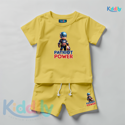 ​Graphic Tee &amp; Shorts Set - Theme: Patriot Power