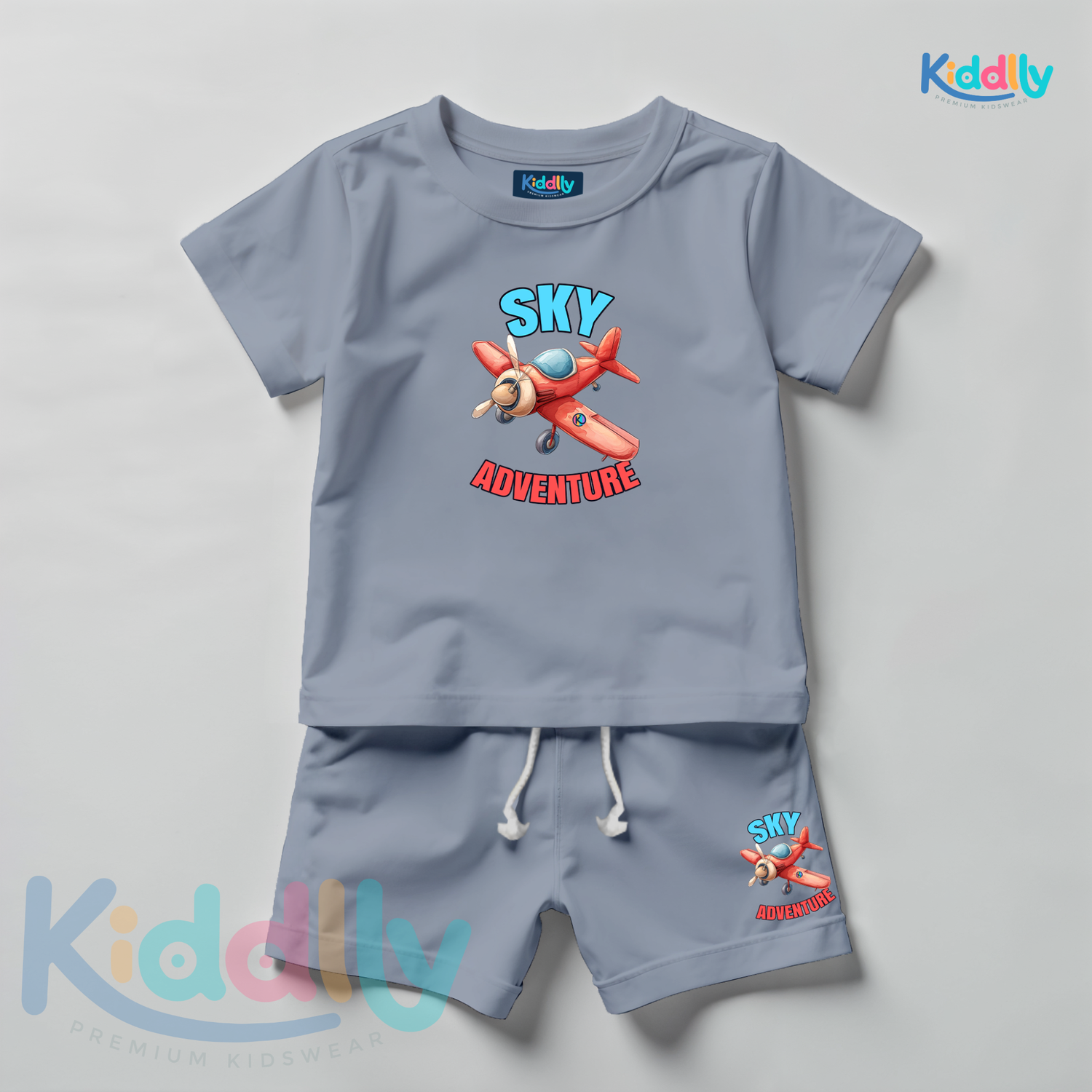 ​Graphic Tee &amp; Shorts Set - Theme: Sky Adventure