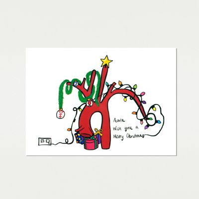 Christmas Card - Aorta - Landscape