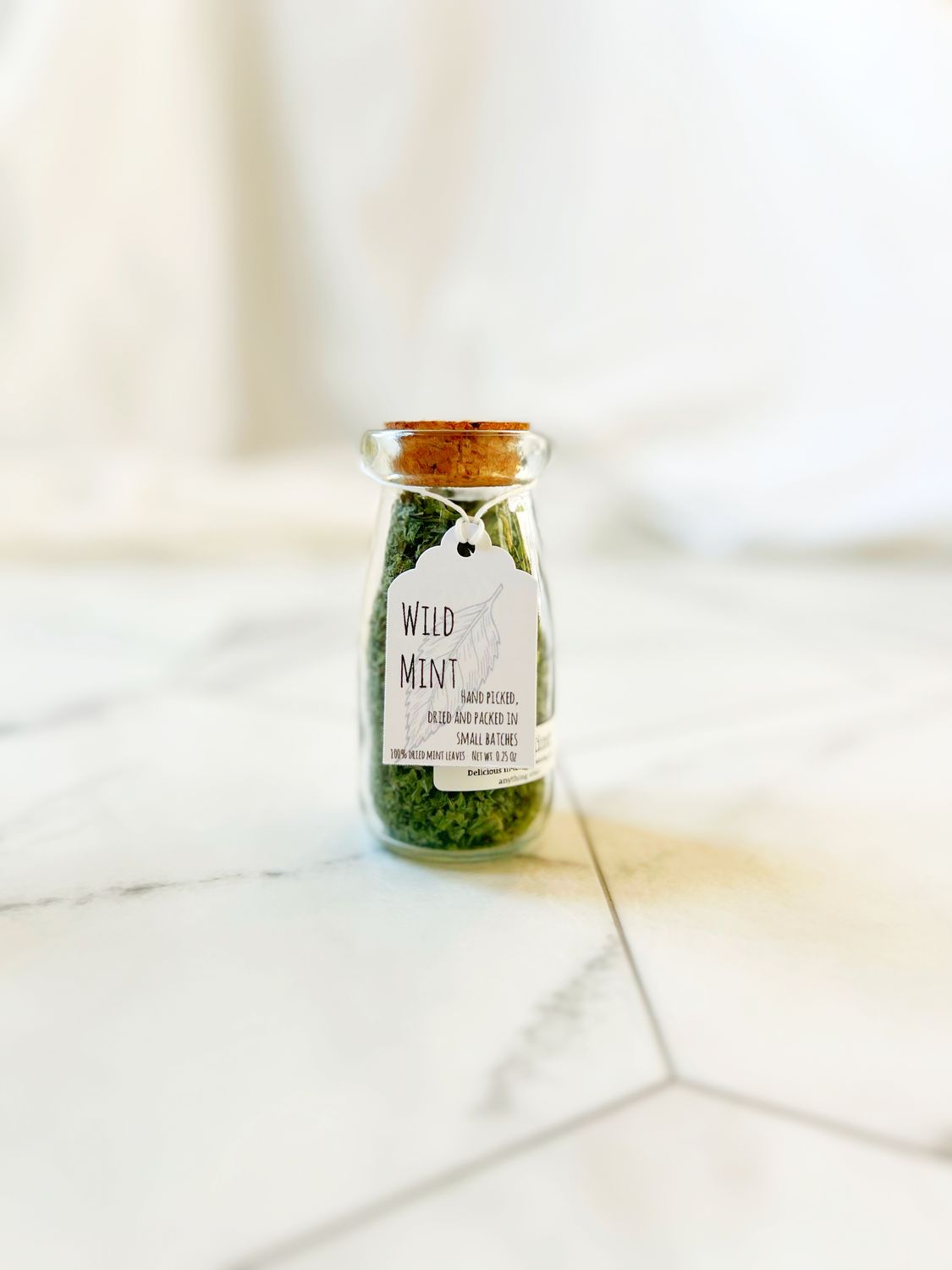 Wild Mint (dried and crushed)