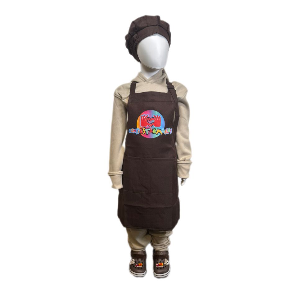 Confiesteemables Logo “I Can Do It, Apron & Chef Hat”14.99