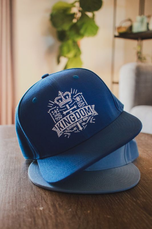 Blue Flat Peak - Plastic Clip