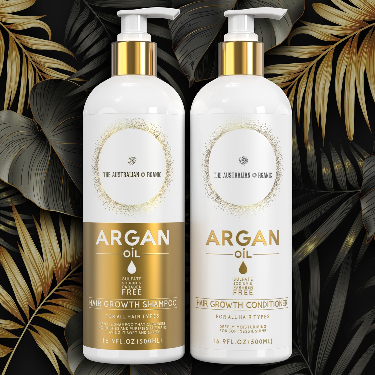 Stop Hair Loss &amp; Fast Hair Growth for Dry Aged Hair Type - 10 Minute Miracle - Essential Bundle 500ml