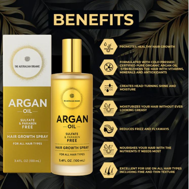 Stop Hair Loss &amp; Fast Hair Growth for Dry Aged Hair Type - 10 Minute Miracle - Spray 100ml