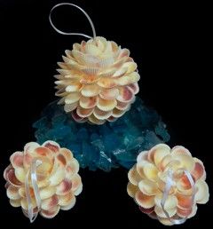 One cockle Shell Balls with a diameter of 4 inches  OUT OF STOCK*****