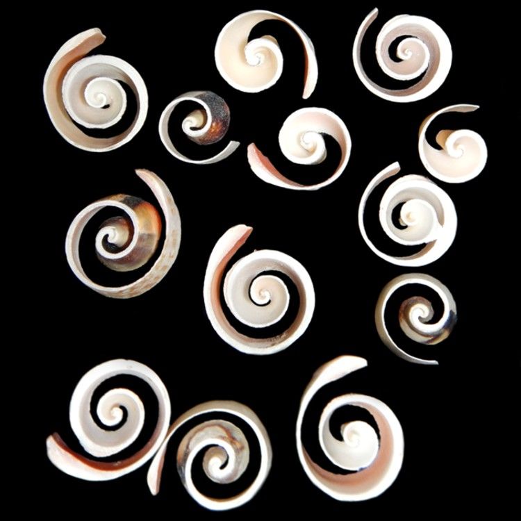 Strawberry Strombus Shell Center Slices measuring approximately 3/4"  SOLD OUT