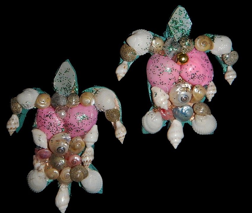 Shell Turtle Magnets measuring 2 1/2" Sold Each