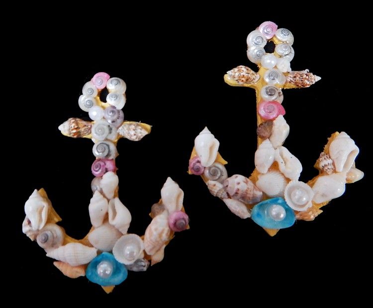 Shell Anchor Magnets measuring 3"  Sold Each