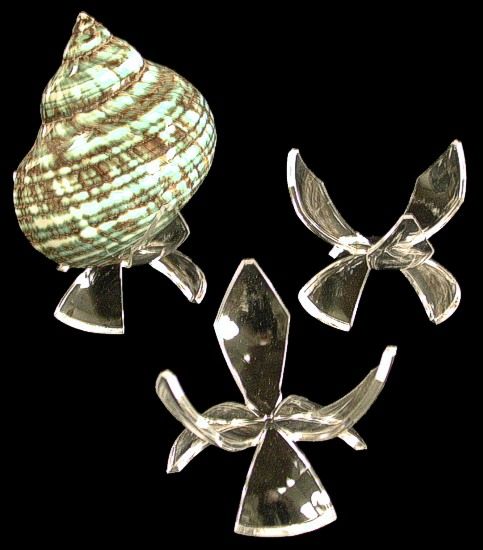 Three Prong Display Stands measuring 3" Sold Each