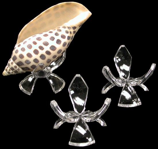 Three Prong Display Stands measuring 2" Sold Each