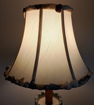 Lampshade Off White 5x12x9" Bell Shaped Sold Each