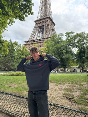 Sweat à capuche "NJT"