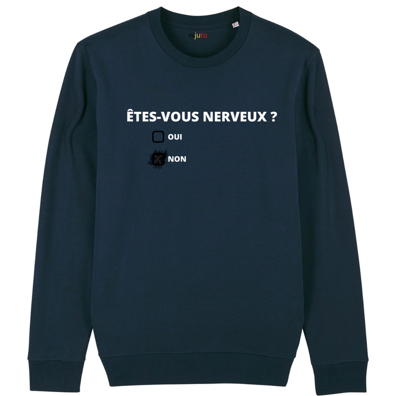 Êtes-vous nerveux ? (unisexe)