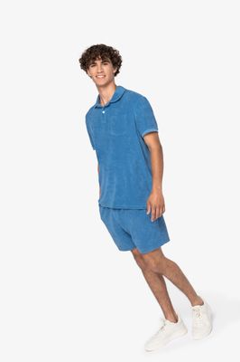 Polo à boutons éponge