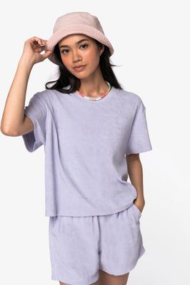 T-shirt éponge dame