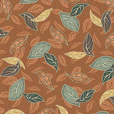 Tossed Leaves - Terracotta