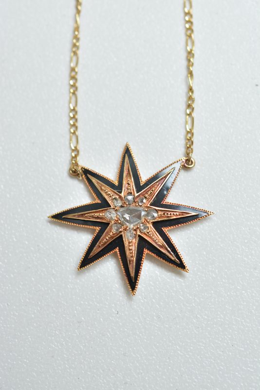 Antique Star Necklace
