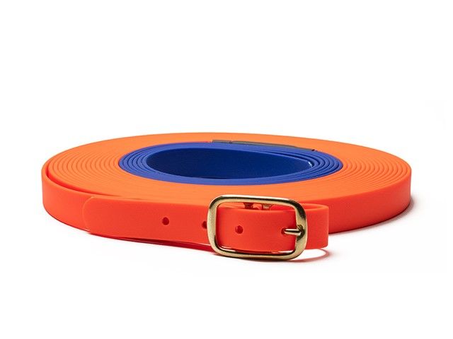 Mystique Biothane Zweetlijn 10m Oranje/Blauw