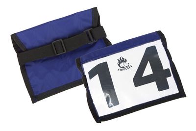 Firedog Houder Nummer Blauw
