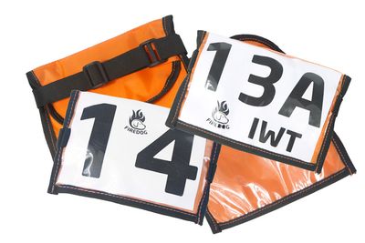 Firedog Houder Nummer Oranje