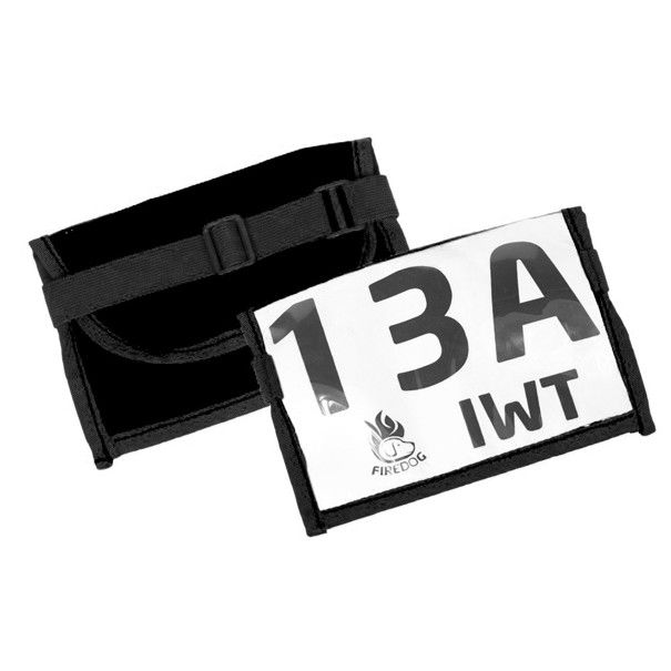 Firedog Houder Nummer Zwart