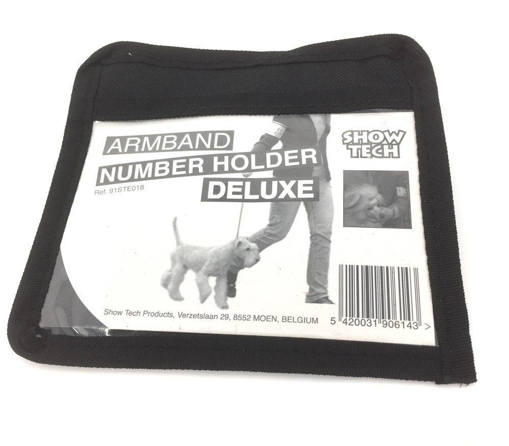 Houder Nummer Deluxe Zwart