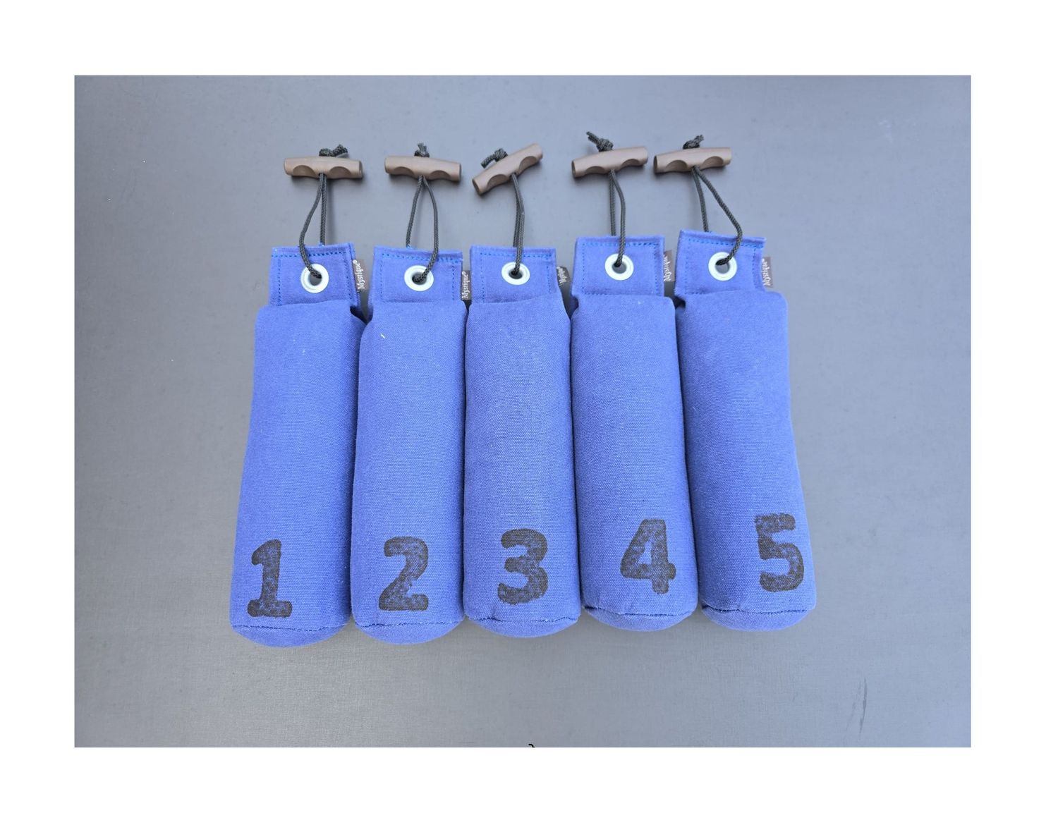 Mystique Dummy Set Genummerd 500 Gram 1 Tot 5 Blauw Mystique Dummy Set Genummerd 500 Gram 1 Tot 5 Blauw