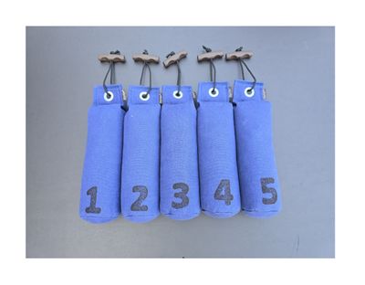 Mystique Dummy Set Genummerd 500 Gram 1 Tot 5 Blauw Mystique Dummy Set Genummerd 500 Gram 1 Tot 5 Blauw