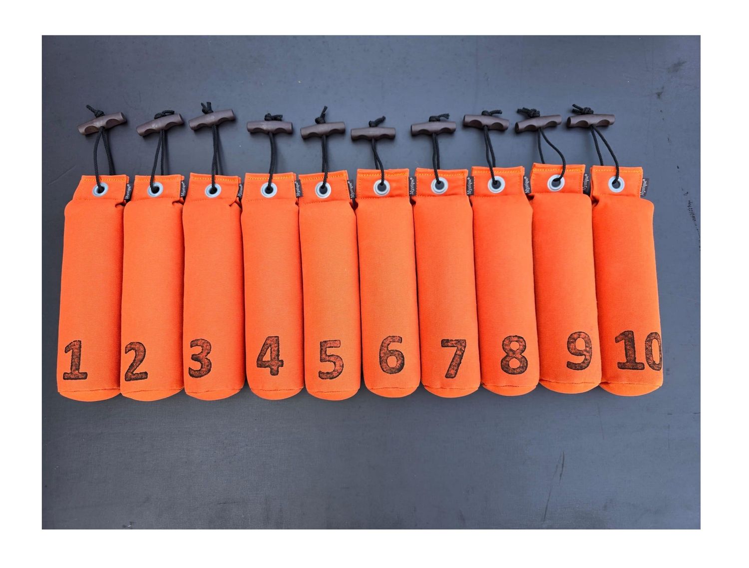 Mystique Dummy Set Genummerd 500 Gram 1 Tot 10 Oranje Mystique Dummy Set Genummerd 500 Gram 1 Tot 10 Oranje