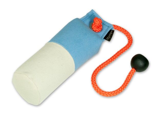 Mystique Long Throw Markeer Lichtblauw/Wit