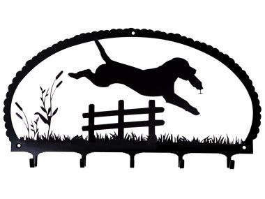 Sleutelrek Jumping Labrador Retriever