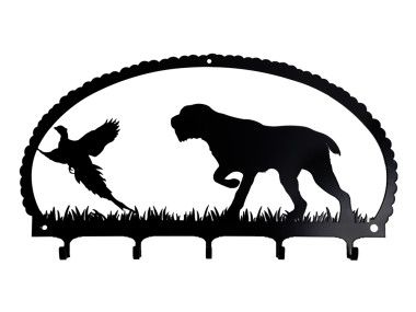 Sleutelrek Wirehaired Pointer